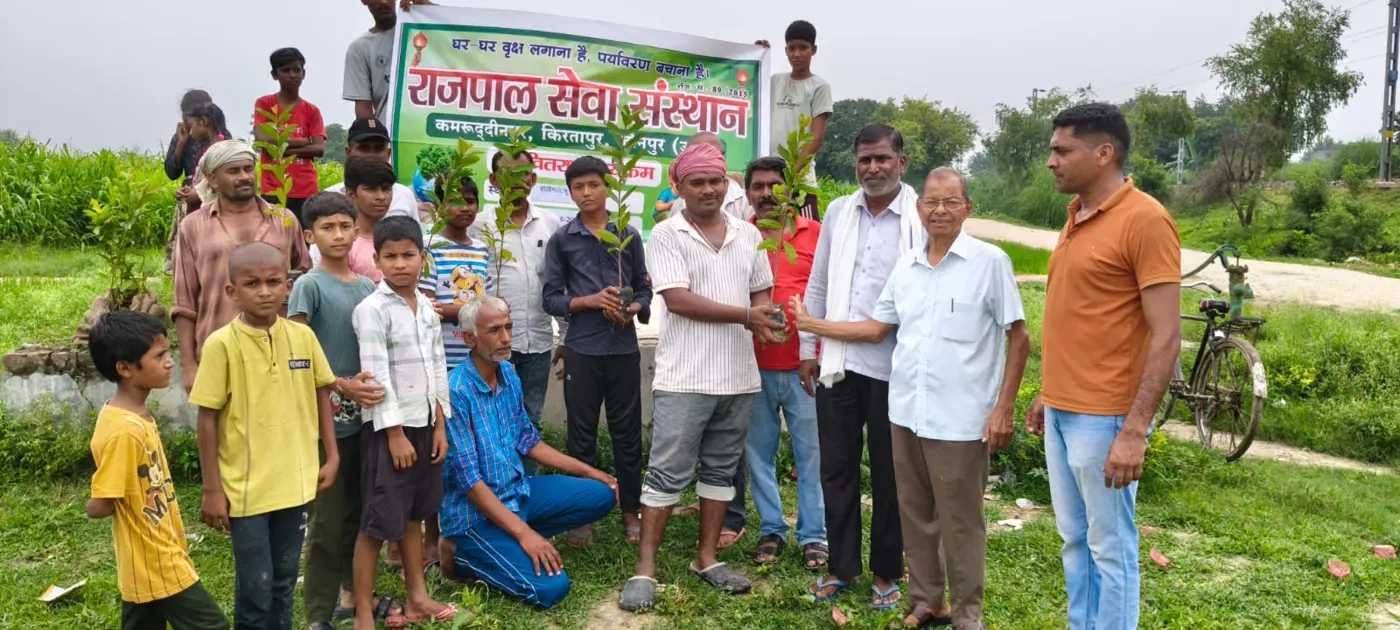 Woman participating in a Rajpal Sewa Sansthan community initiative